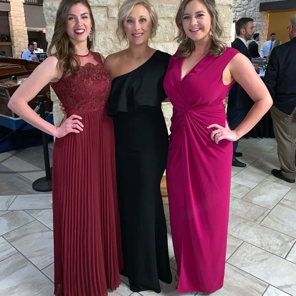 Magenta Belle by Badgley Mischka formal dress